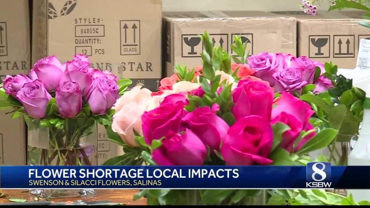 Global flower shortage has minimal impact on Central Coast customers