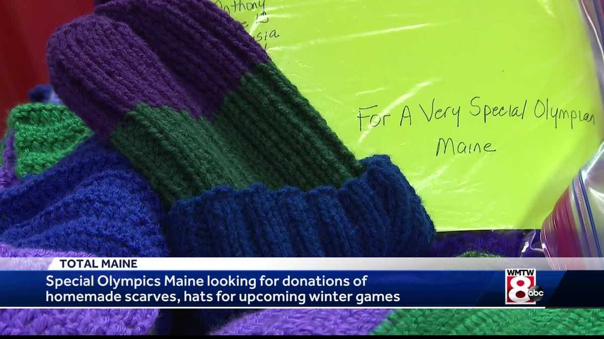 Special Olympics Maine looking for homemade scarves, hats for winter