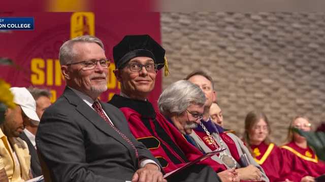 Simpson College: Simpson's Jay Byers inaugurated during homecoming weekend