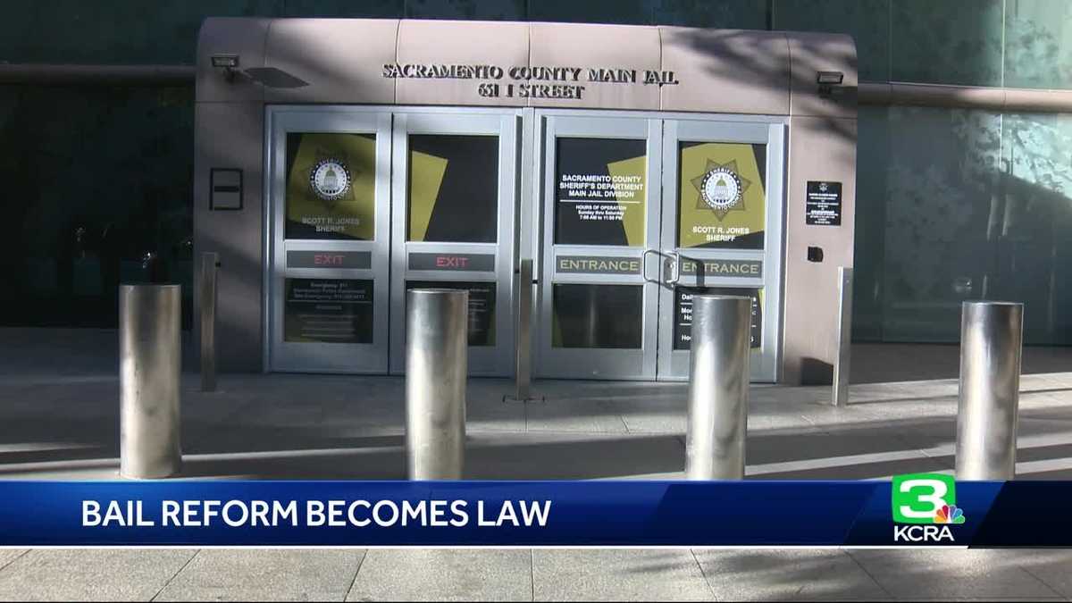 Bail reform law in California