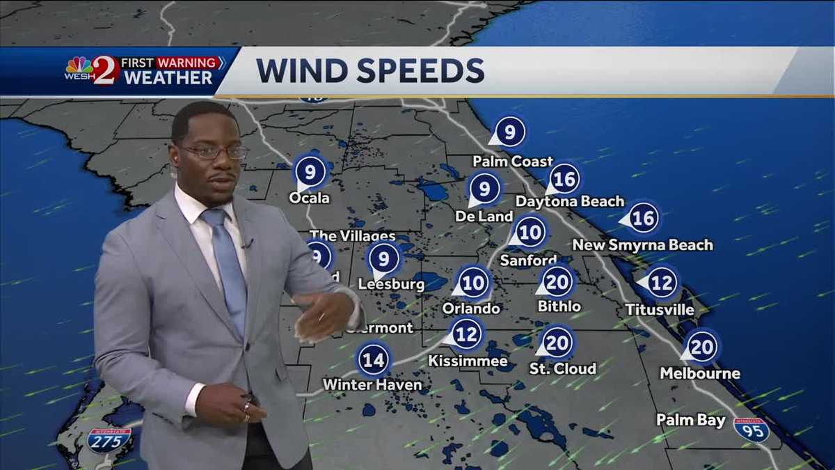 Breezy and Dry Conditions Stretch from Tonight Through the Weekend