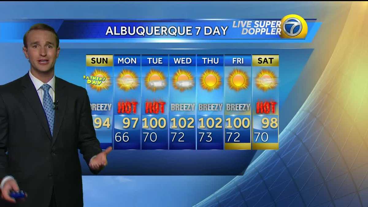 Matt Howerton's Sunday Weather Forecast