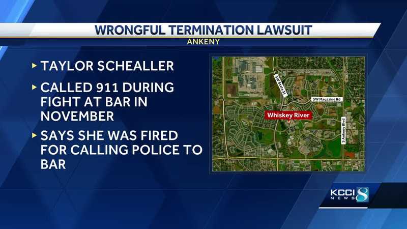 Former bartender sues Whiskey River, claims she was fired for calling 911 after bar fight