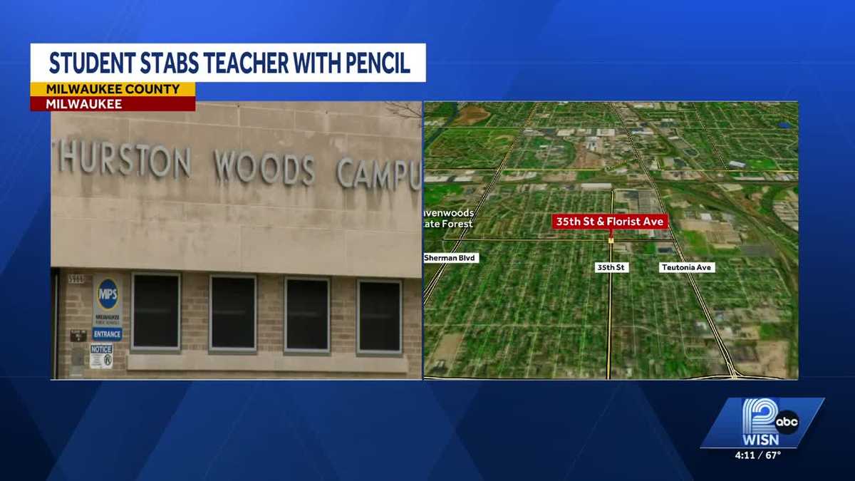 Girl, 14, accused of stabbing teacher with pencil at Milwaukee school