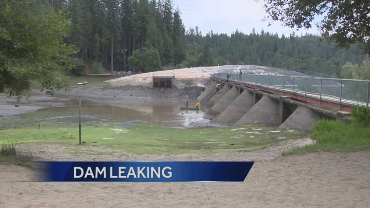 How threatening are cracks at Twain Harte Dam?