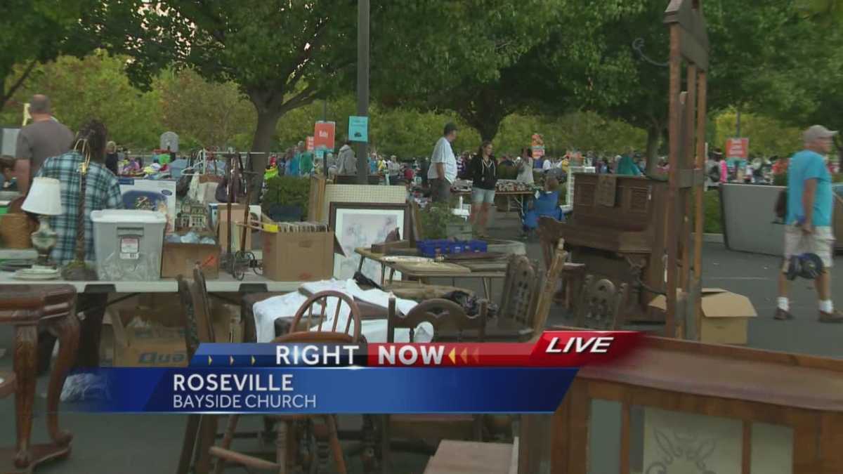 World’s largest garage sale at Bayside Church in Roseville