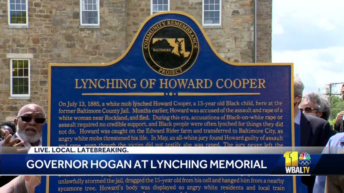 34 victims of racial lynching in Maryland pardoned posthumously