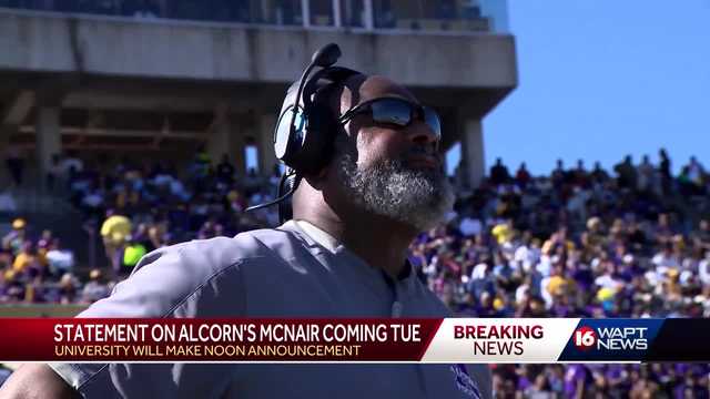 Alcorn set to make McNair announcement noon Tuesday - Vimarsana News