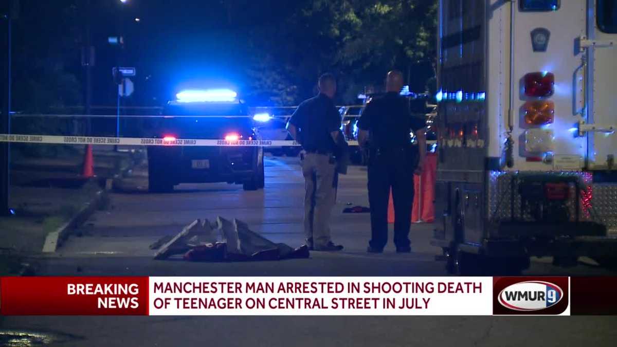 Manchester man arrested in shooting death of teenager in July