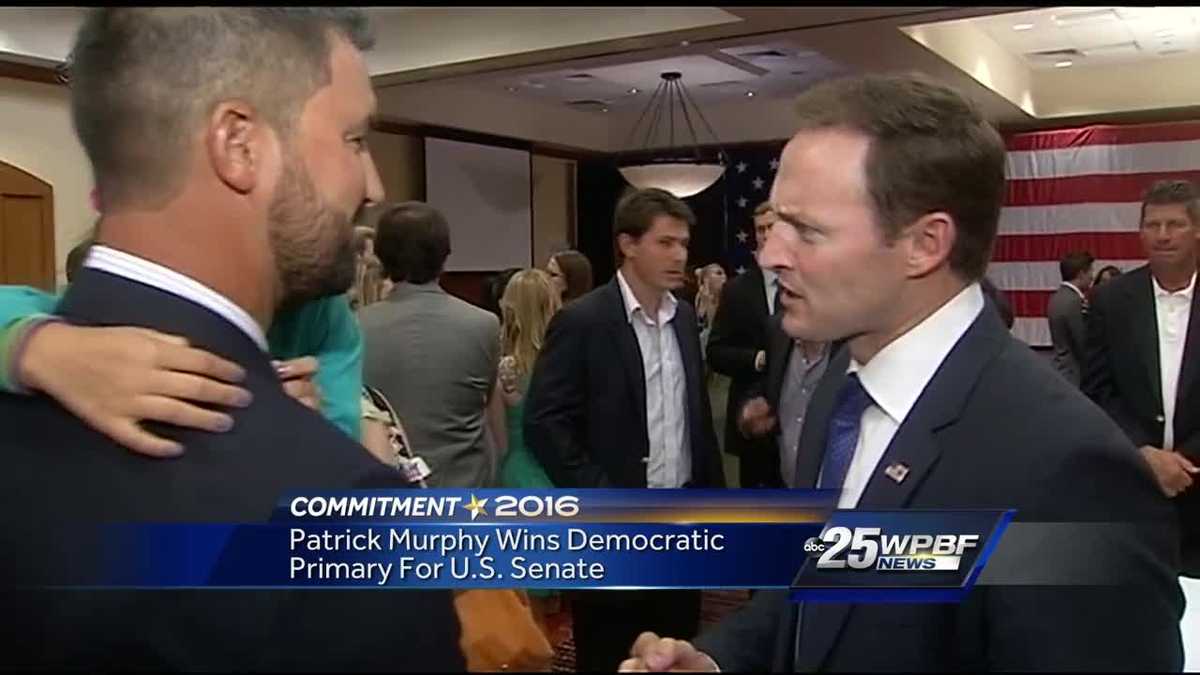 Patrick Murphy wins Democratic primary for U.S. Senate