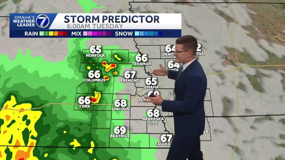 Omaha morning weather forecast for Monday, June 1 - KETV
