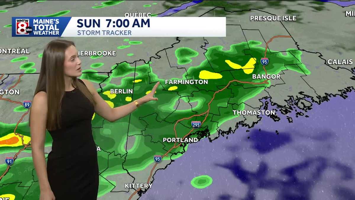 Sunday Weather Forecast: Rain Expected Throughout the Day