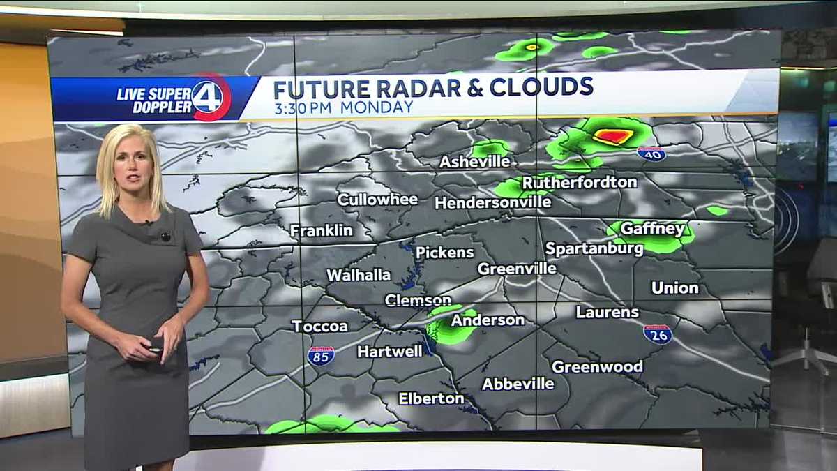 Videocast: Isolated Thunderstorms Today