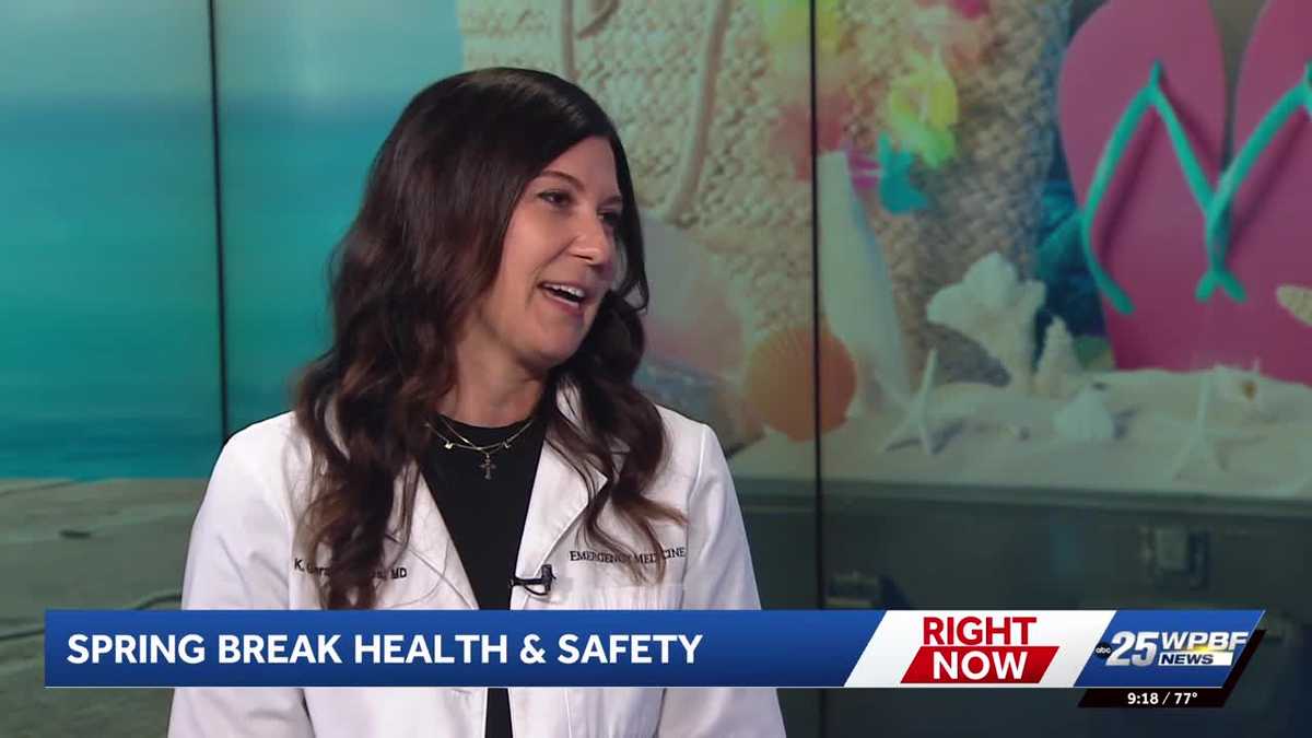 Staying safe and healthy on spring break