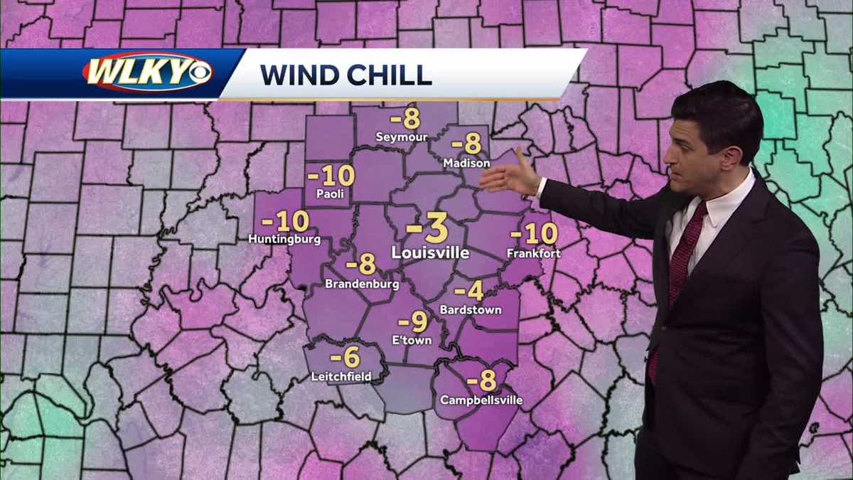 Bright, breezy but staying Cold Wednesday