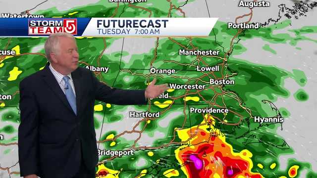 Heavy rain, strong storms for parts of Mass. on Tuesday - Vimarsana News