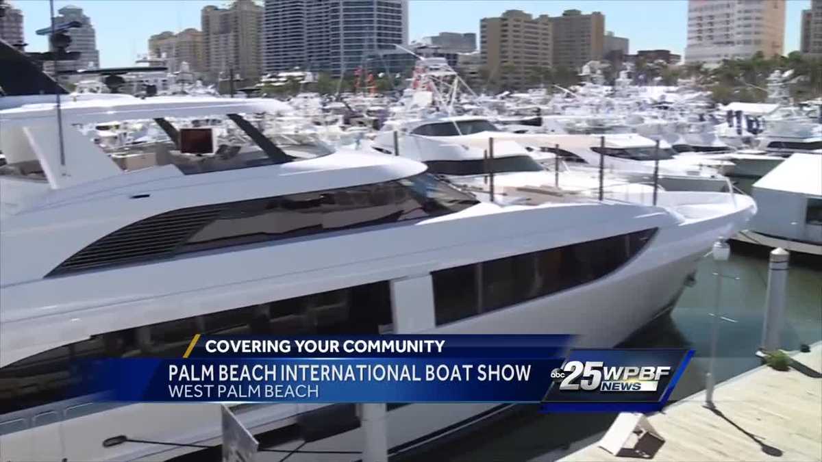 Palm Beach International Boat Show in West Palm Beach