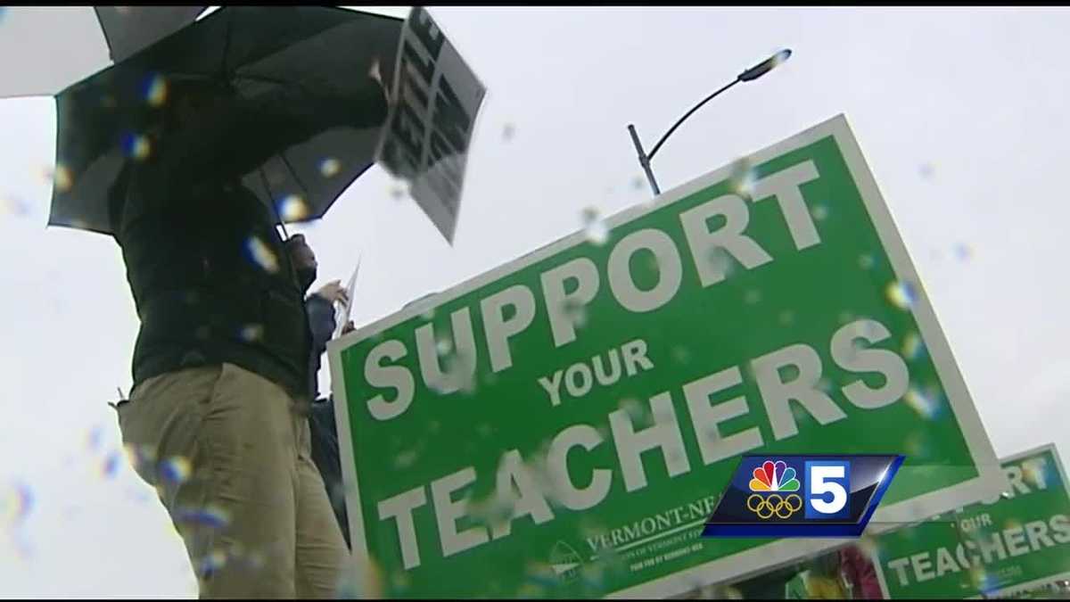 Burlington, South Burlington teachers speak out against imposed contracts
