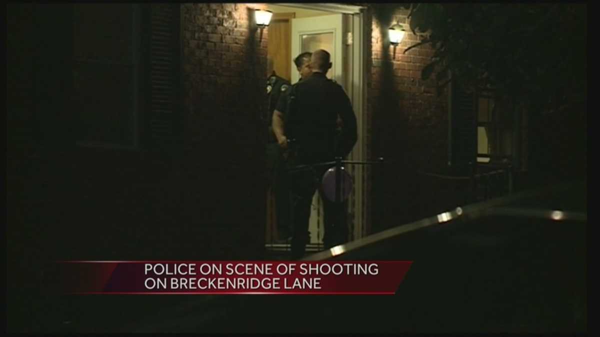 Police on scene of Breckenridge Lane shooting