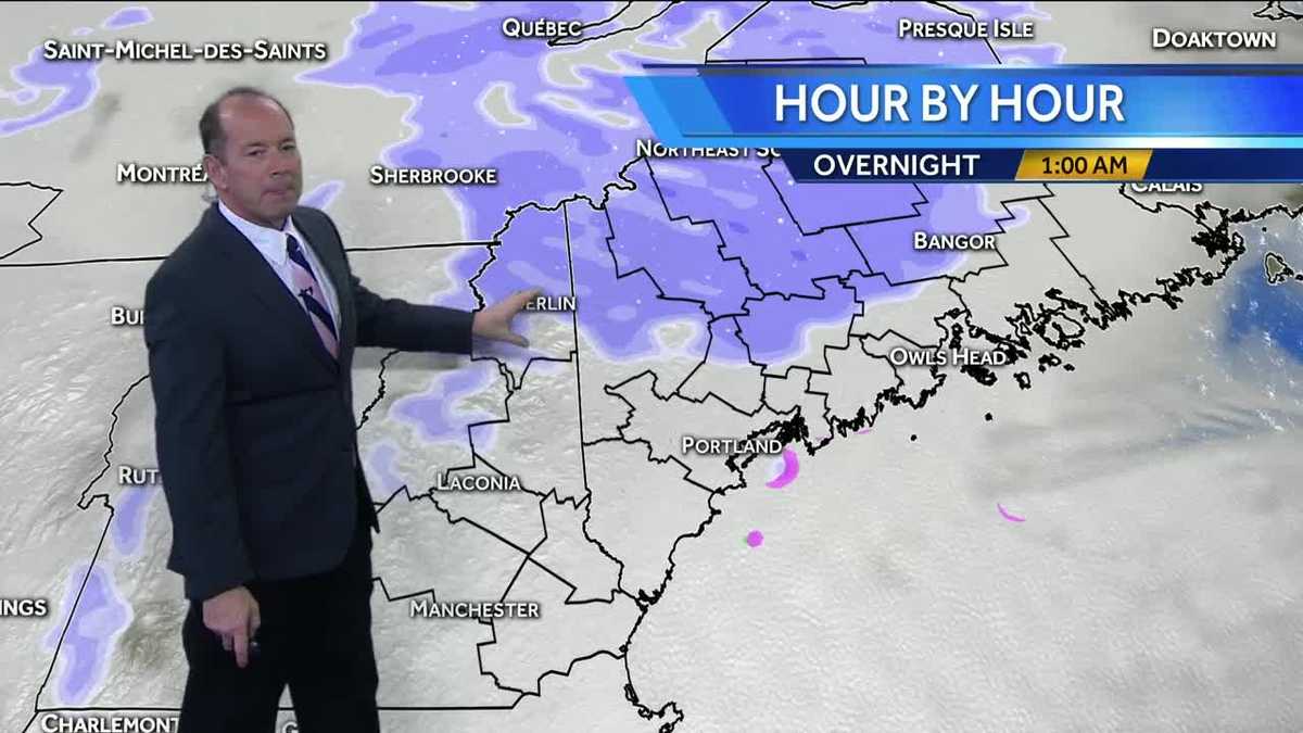 Roger's Wednesday evening forecast