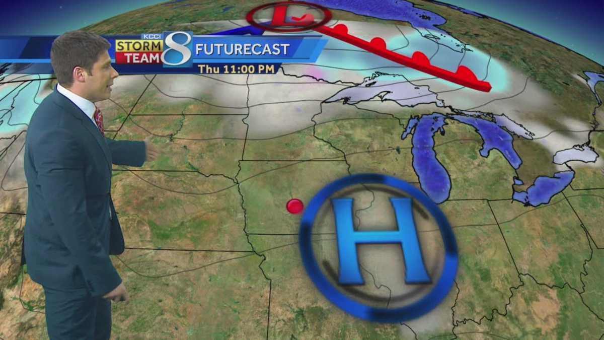 KCCI 8 video weather forecast