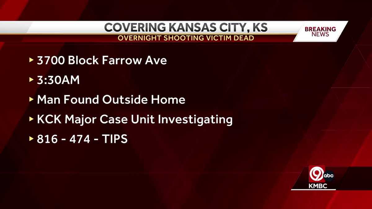 KCK man dies from injuries sustained in overnight shooting