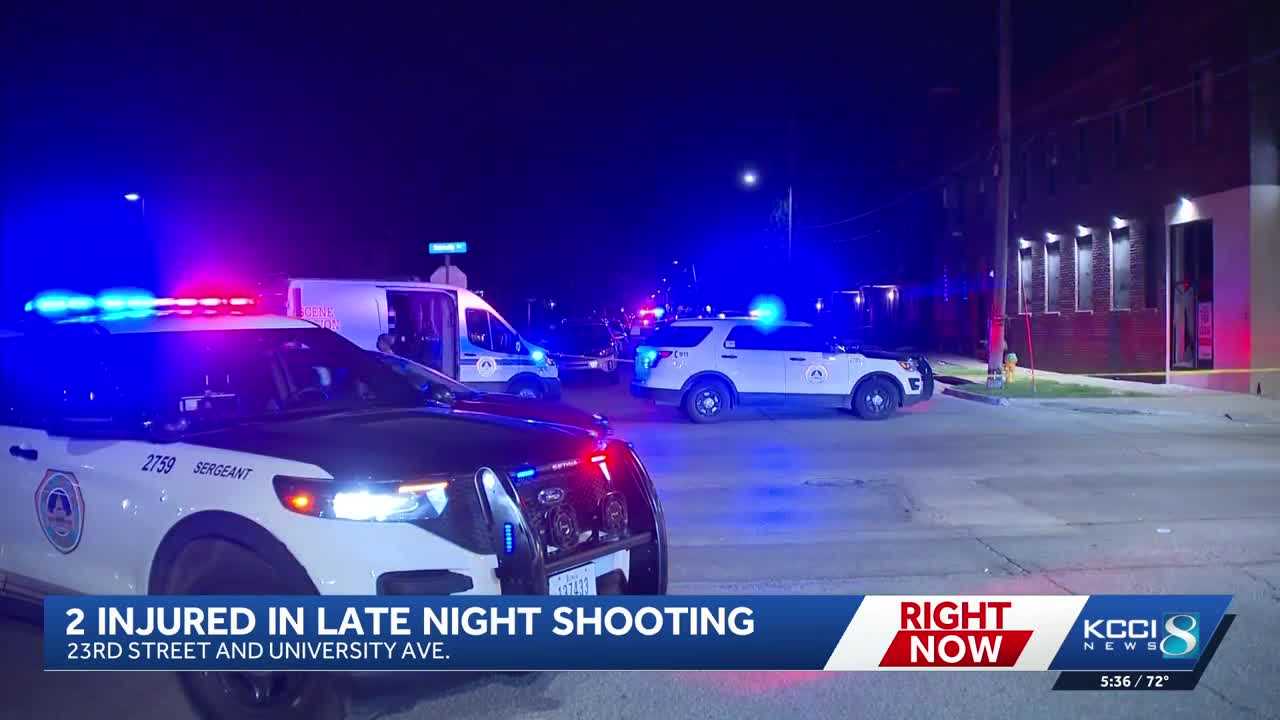 Two injured in shooting near Drake University
