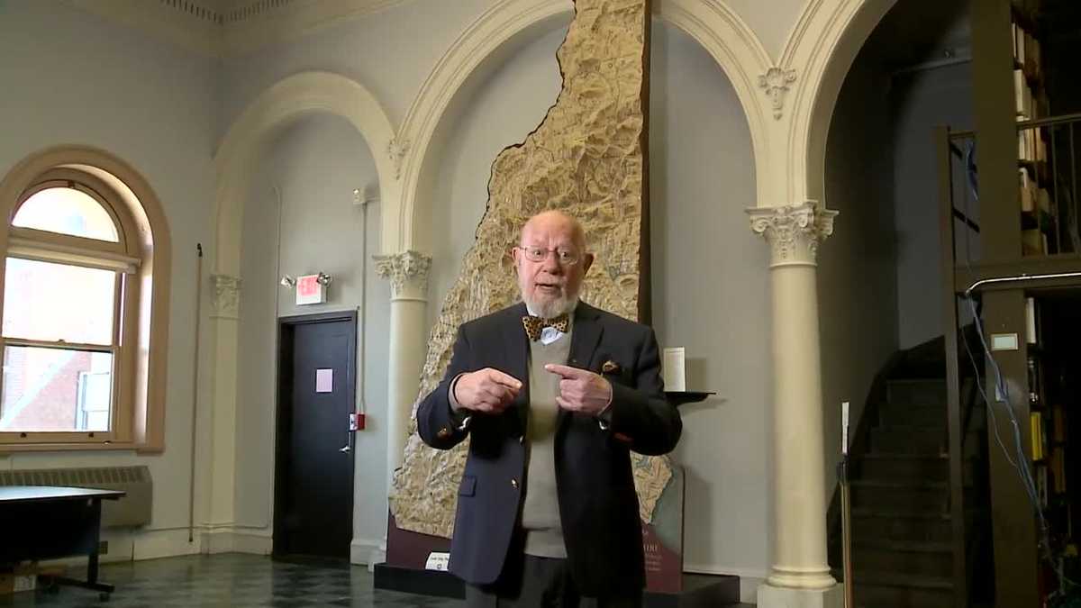 Fritz Wetherbee: Bas Relief Map of NH