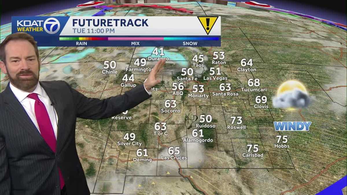 Wind Advisories and High Wind Warnings for much of the state today