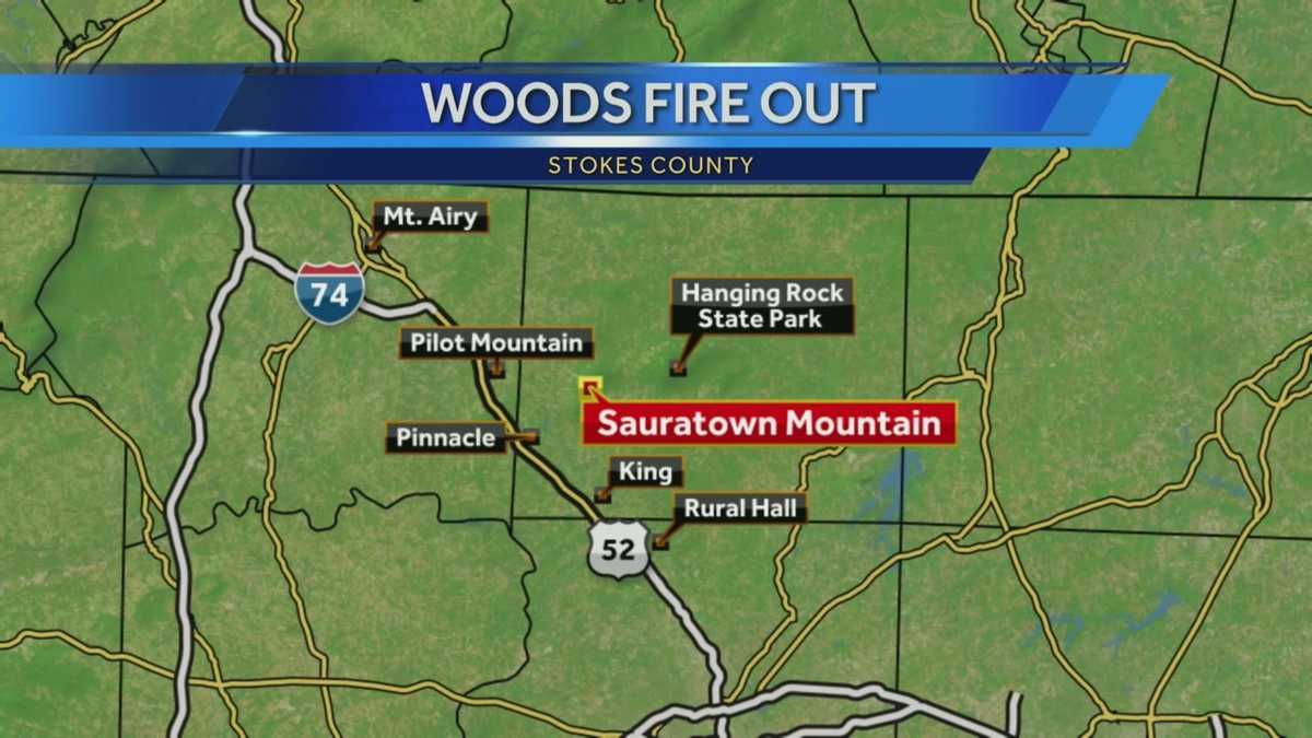 Sauratown Mountain Fire