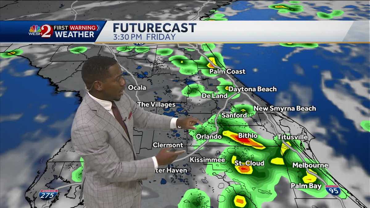 Stormy weather pattern continues to wrap up the workweek