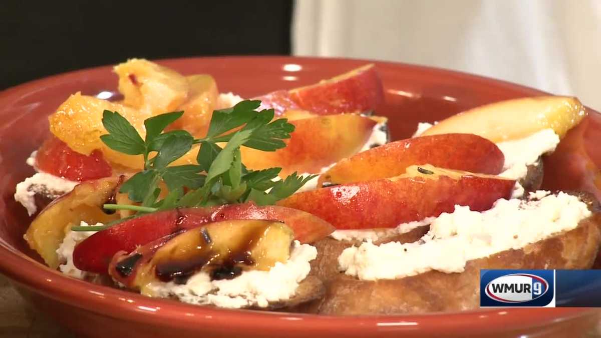 Cook's Corner Peach Caprese