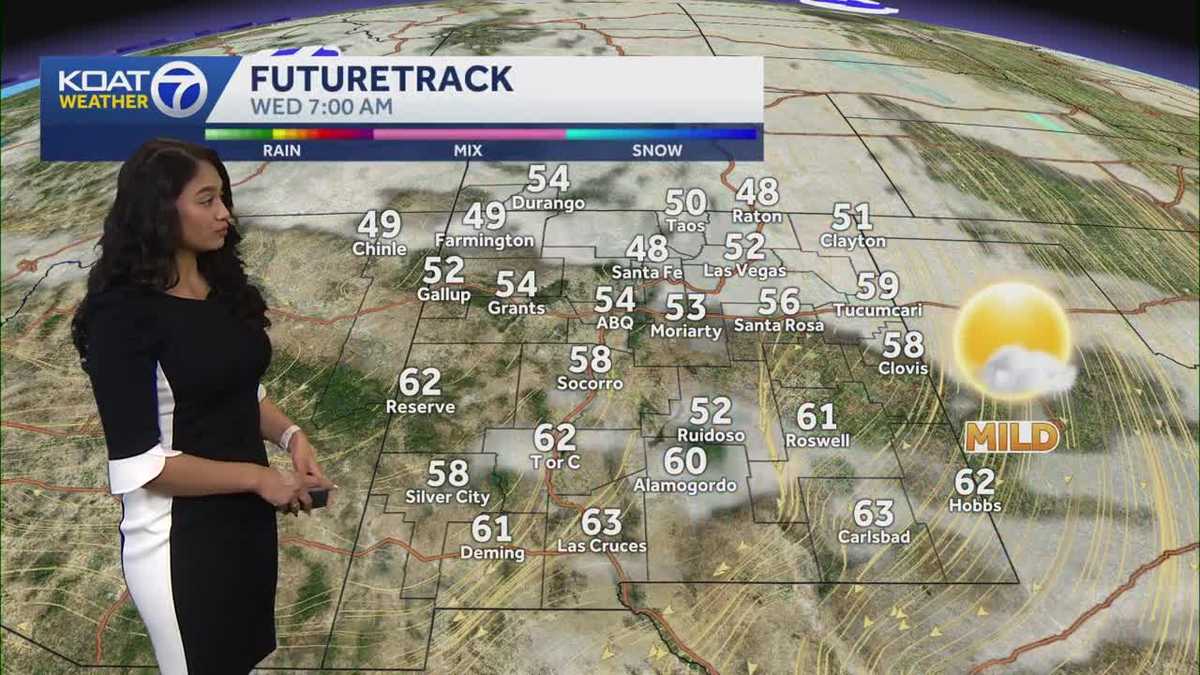 Increasing warm trend in New Mexico with quiet skies