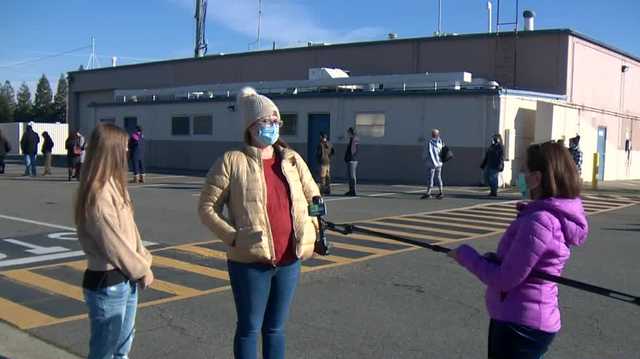 Sacramento County families line up to get students tested for COVID-19 ahead of return to school - Vimarsana News