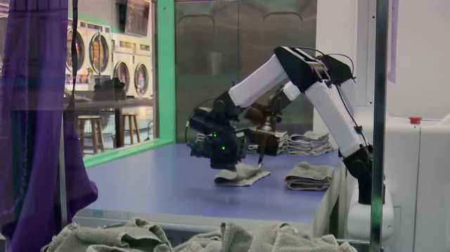 Sacramento laundromat introduces AI robot for folding laundry