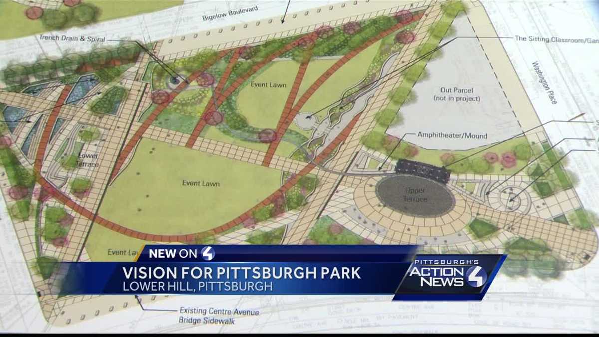 A closer look at the vision for Pittsburgh park in Lower Hill