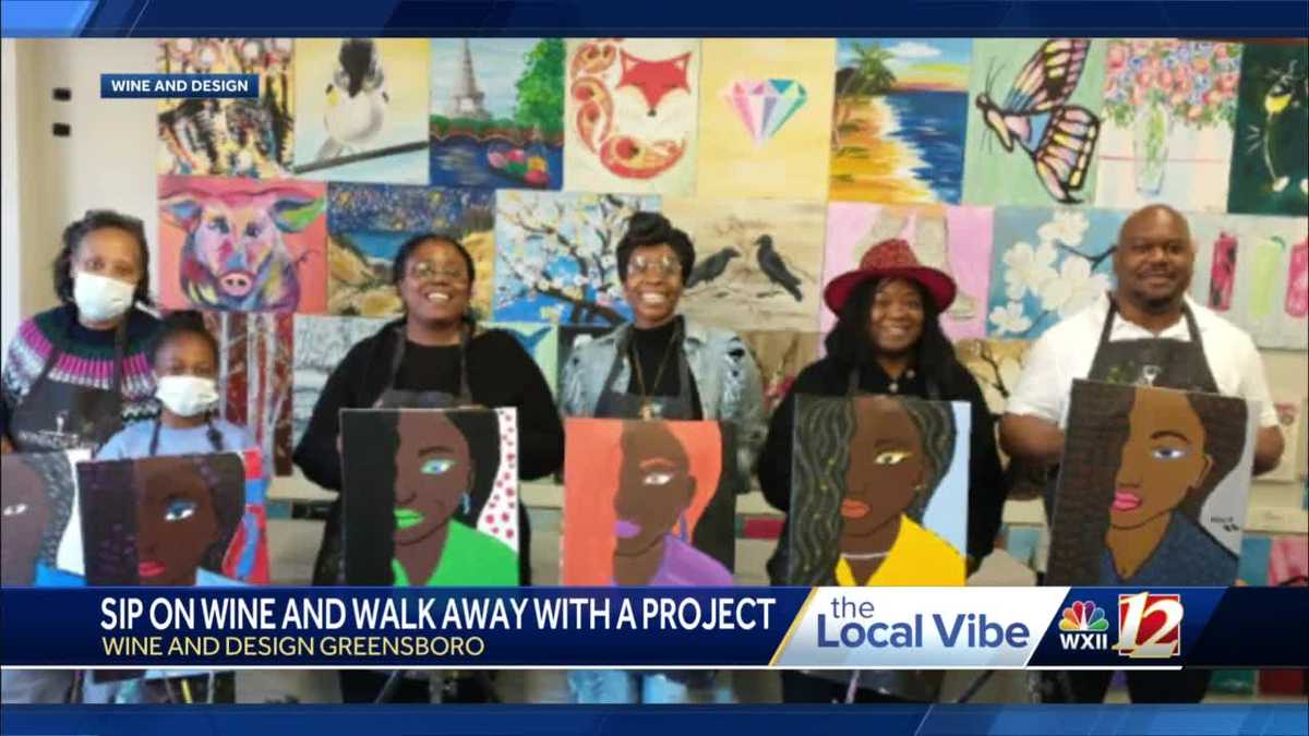 Greensboro Wine and Design offers weekly classes