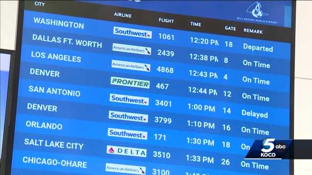Will Rogers World Airport braces for holiday travel, cold weather - Vimarsana News