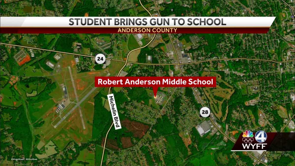 Anderson County middle school student suspended for bringing gun on ...