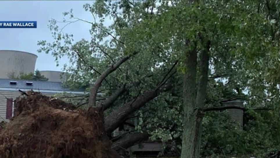 Pittsburgh Weather Saturday storms cause damage in Beaver County