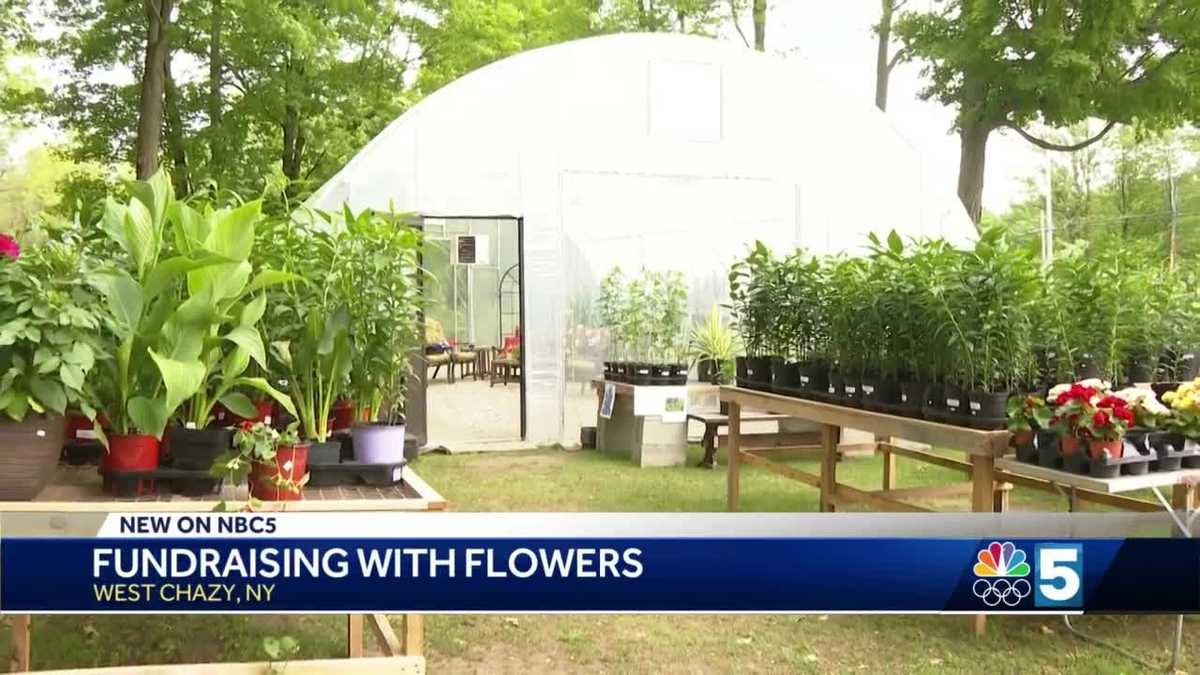 Fundraising with flowers West Chazy plant nursery kicks off summer