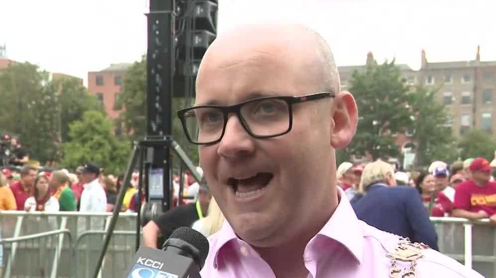 Dublin's lord mayor rallies for Iowa State Cyclones