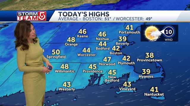 Video: Cold but sunny start to day