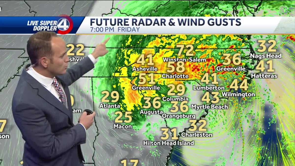 South Carolina Changes for Ian mean revised weekend forecast