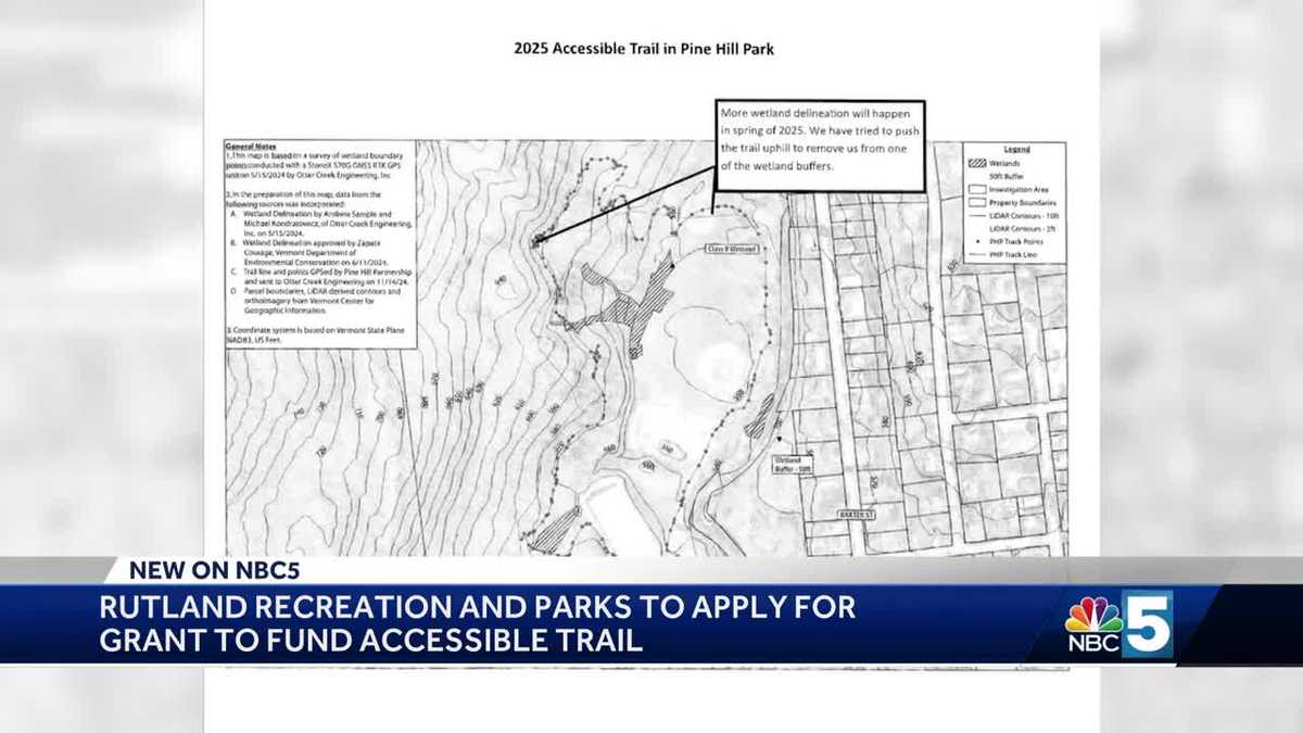 Rutland Recreation and Parks to apply for grant to fund accessible trail