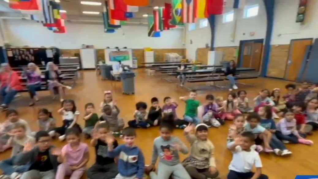 WMUR's Kevin Skarupa visits Ledge Street Elementary School