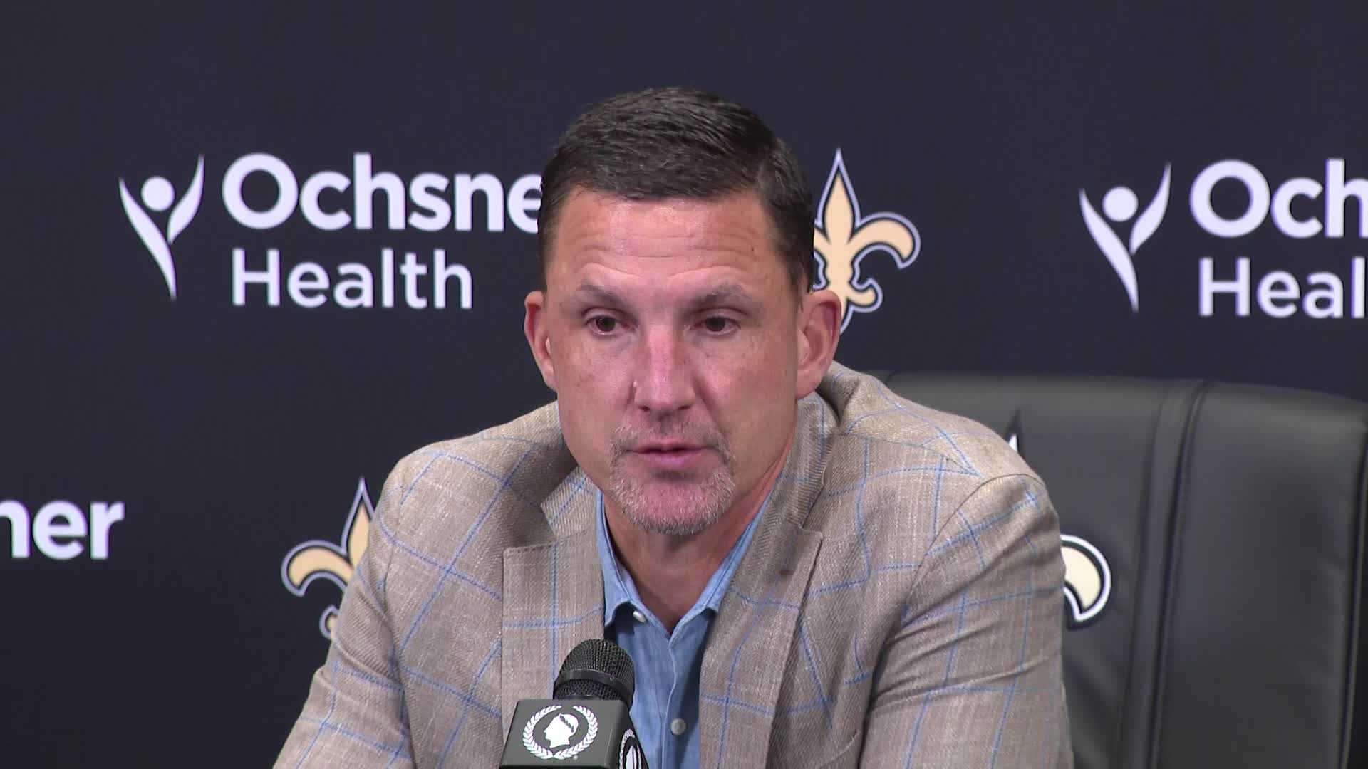 Saints head coach Dennis Allen Taliese Fuaga - Vimarsana News