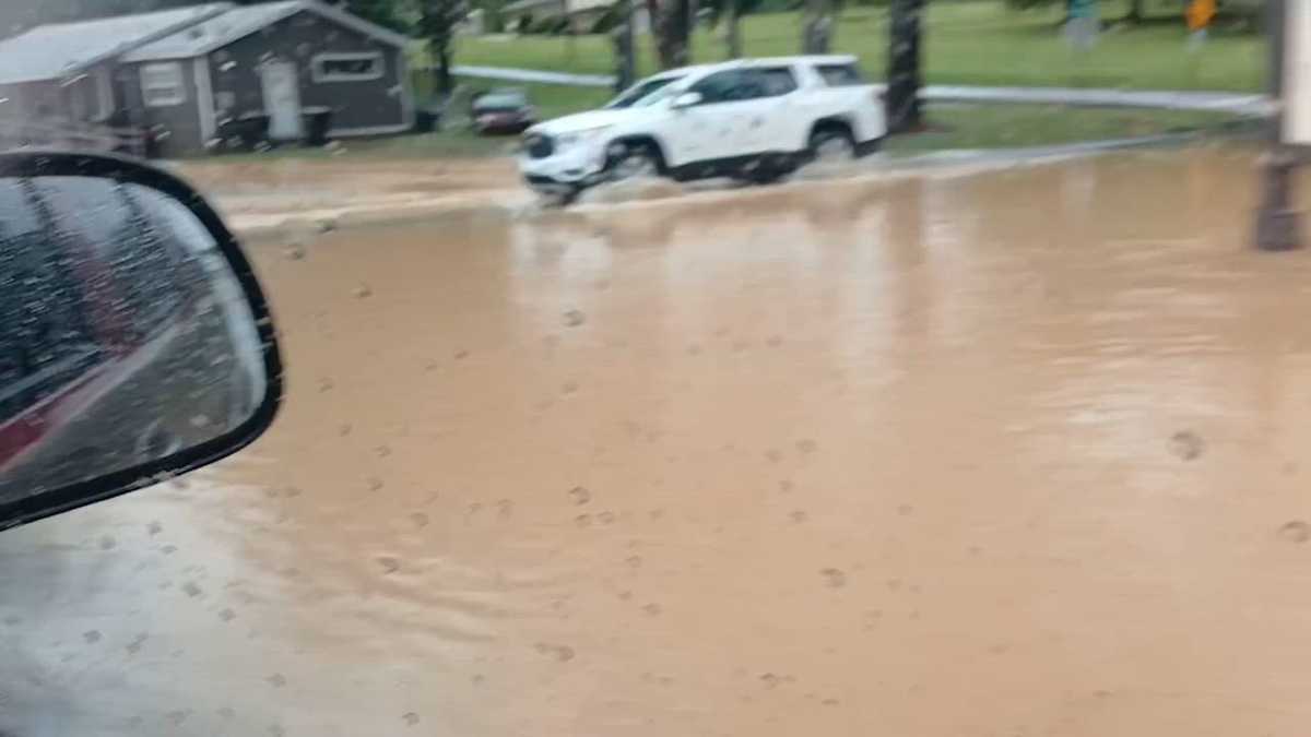 TAKE A LOOK: Sunday storms bring flooding, downed trees to central Alabama communities