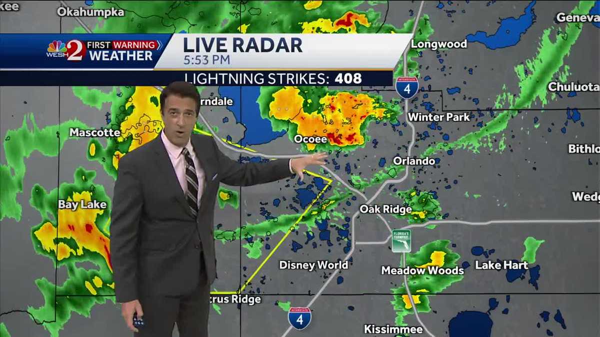 Tracking strong storms the next hour + latest on a tropical wave.