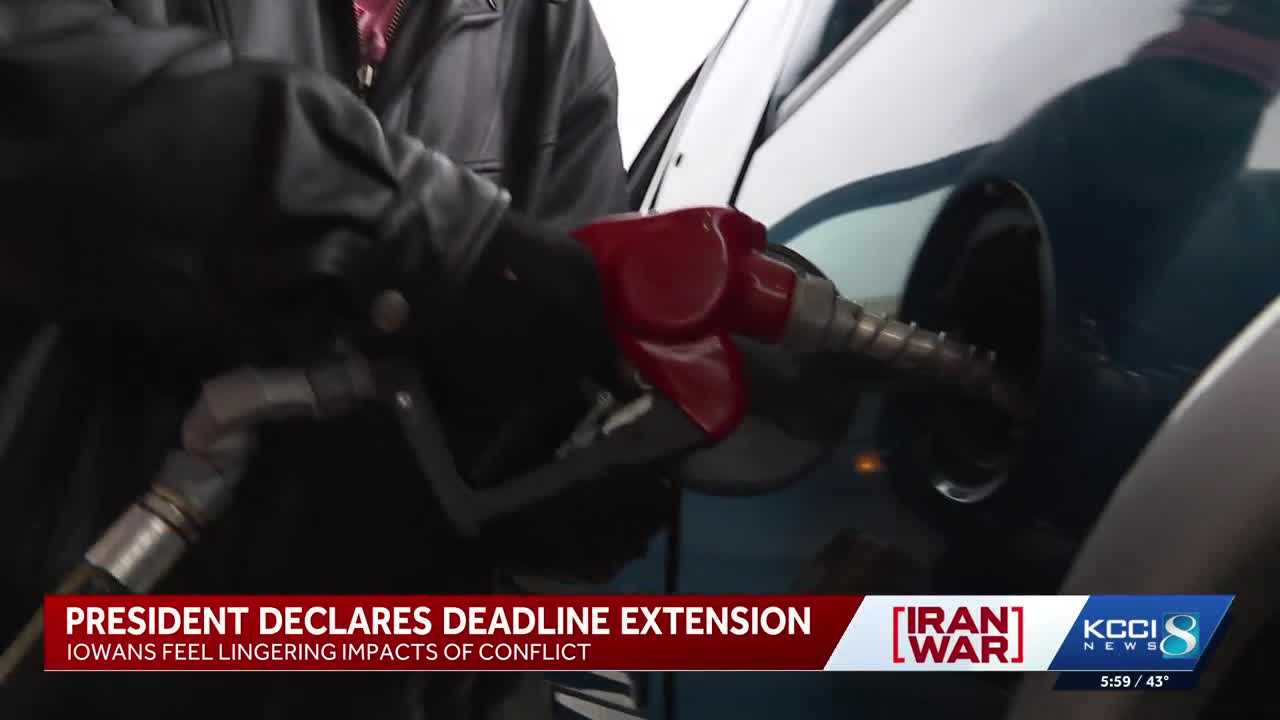 Iowa drivers feel pain at the pump as Iran War fuels price surge